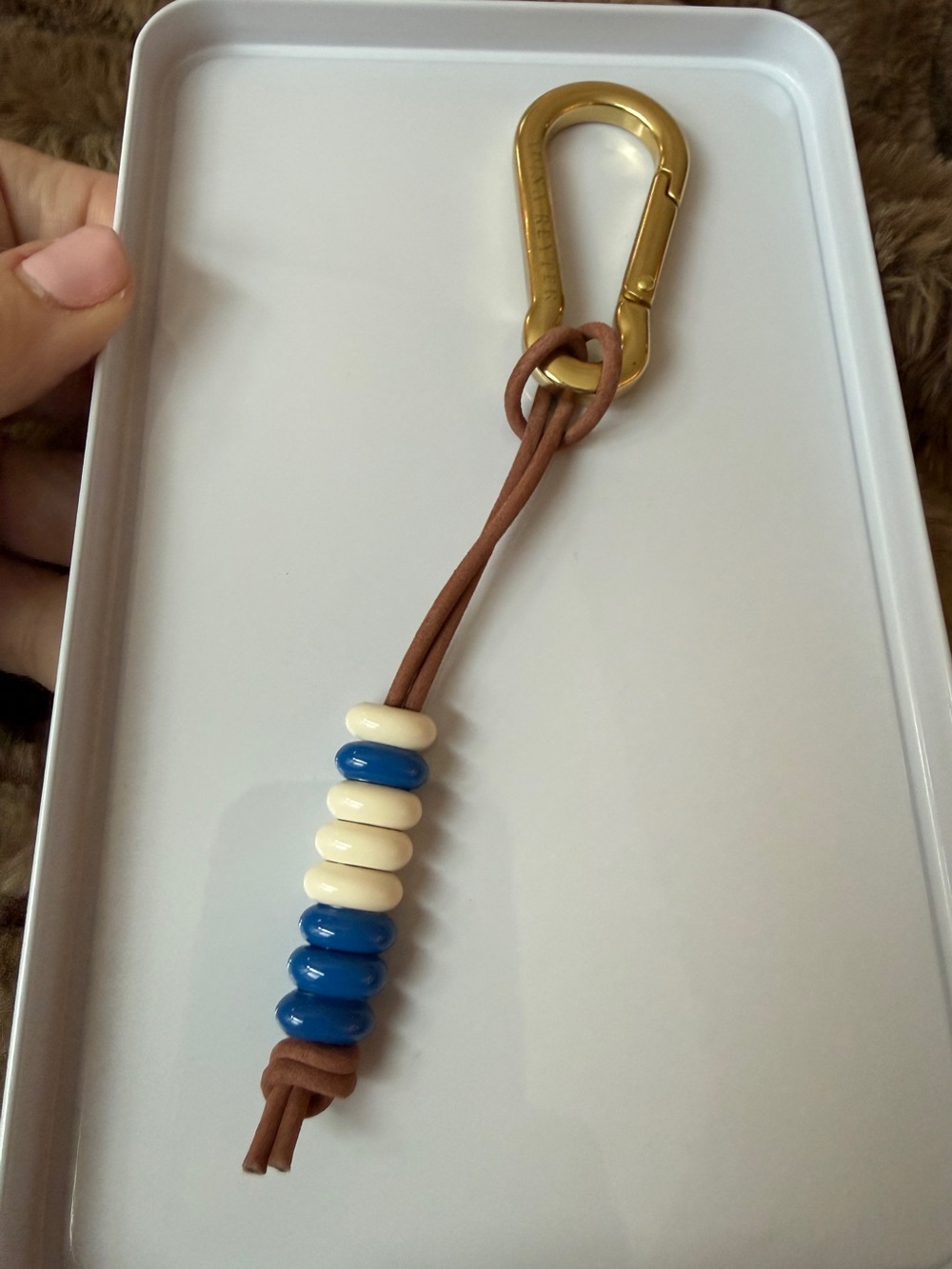 Adina Reyter SS enamel keychain